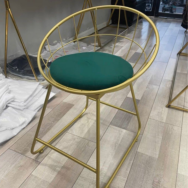 EMILIO Modern Vanity Chair / Bar Stool