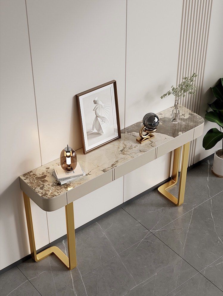 KESTER Modern Sintered Stone Console Table