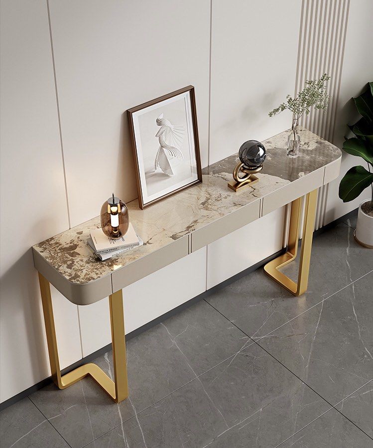 KESTER Modern Sintered Stone Console Table