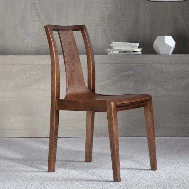 LAUFEYSON Rustic Solid Wood Dining Chair