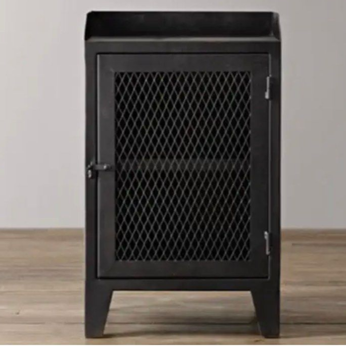 LIZA Industrial Bedside Table