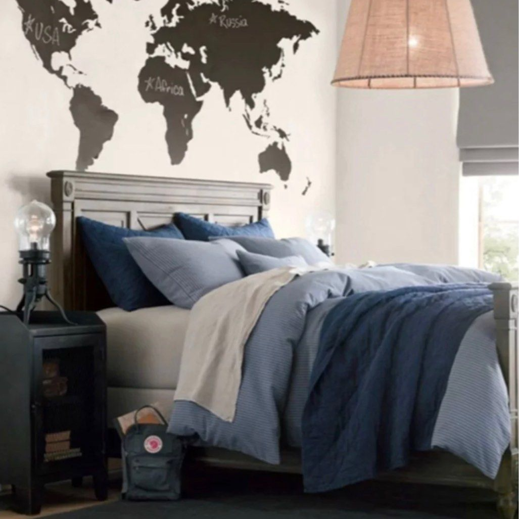 LIZA Industrial Bedside Table