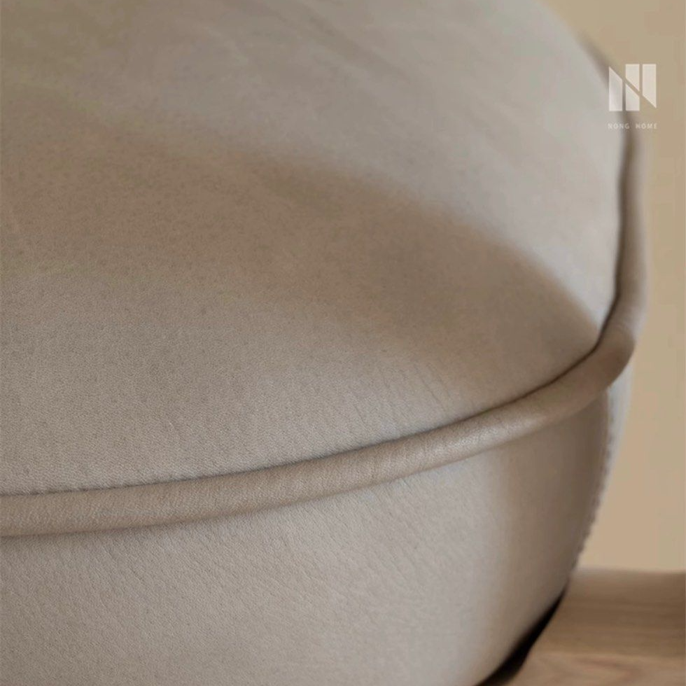 YUNA Japandi Solid Wood Lounge Chair