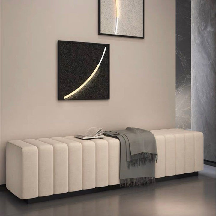 GLENN Modern Velvet Bench