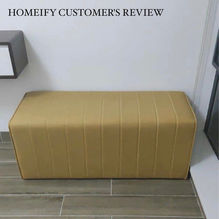 GLENN Modern Velvet Bench