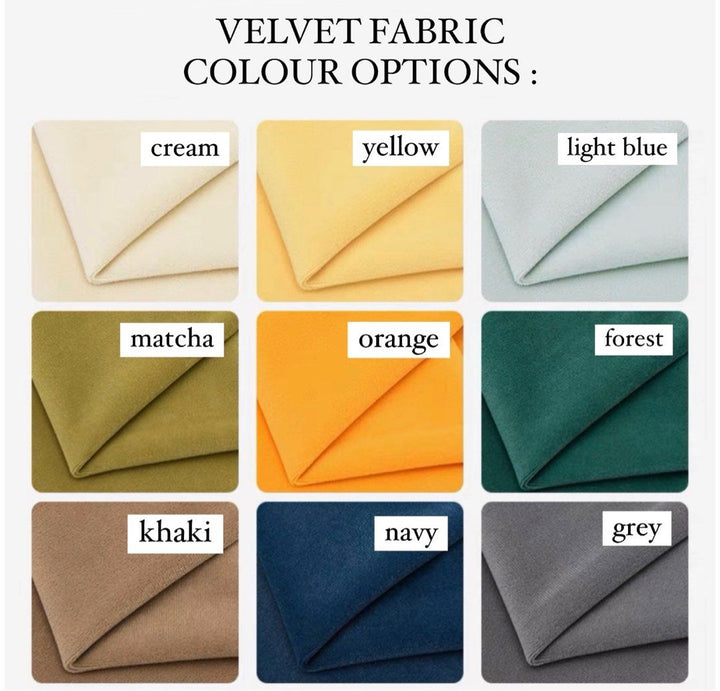 GLENN Modern Velvet Bench