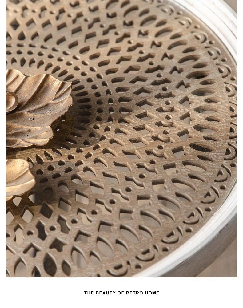 SETH Rustic End Table Set