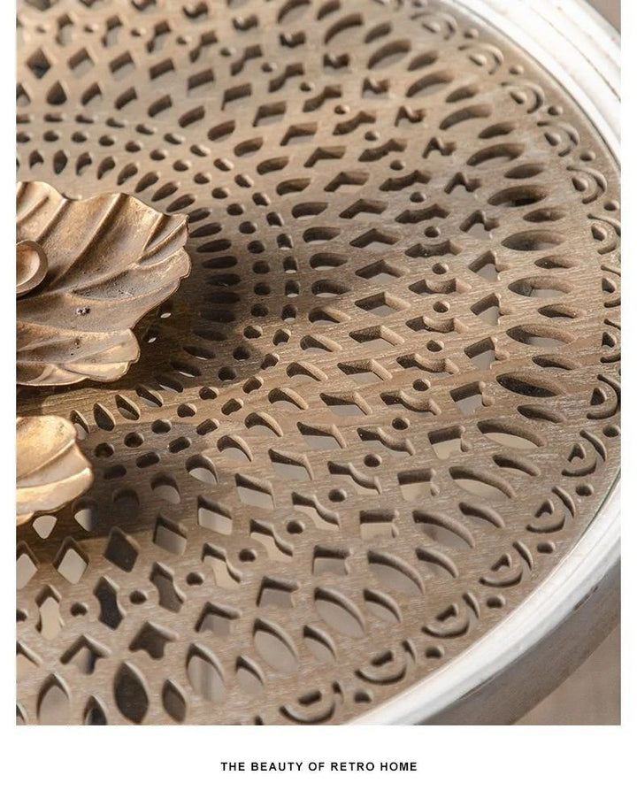 SETH Rustic End Table Set