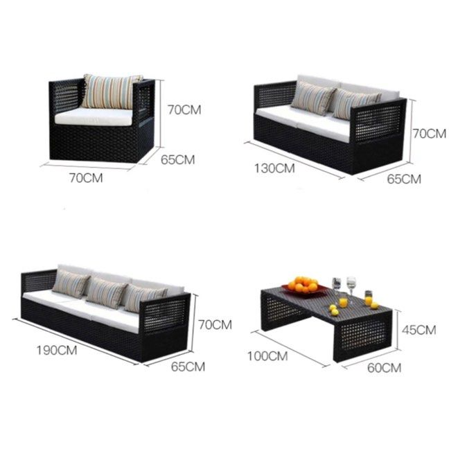 KESHI Modern Outdoor Sofa