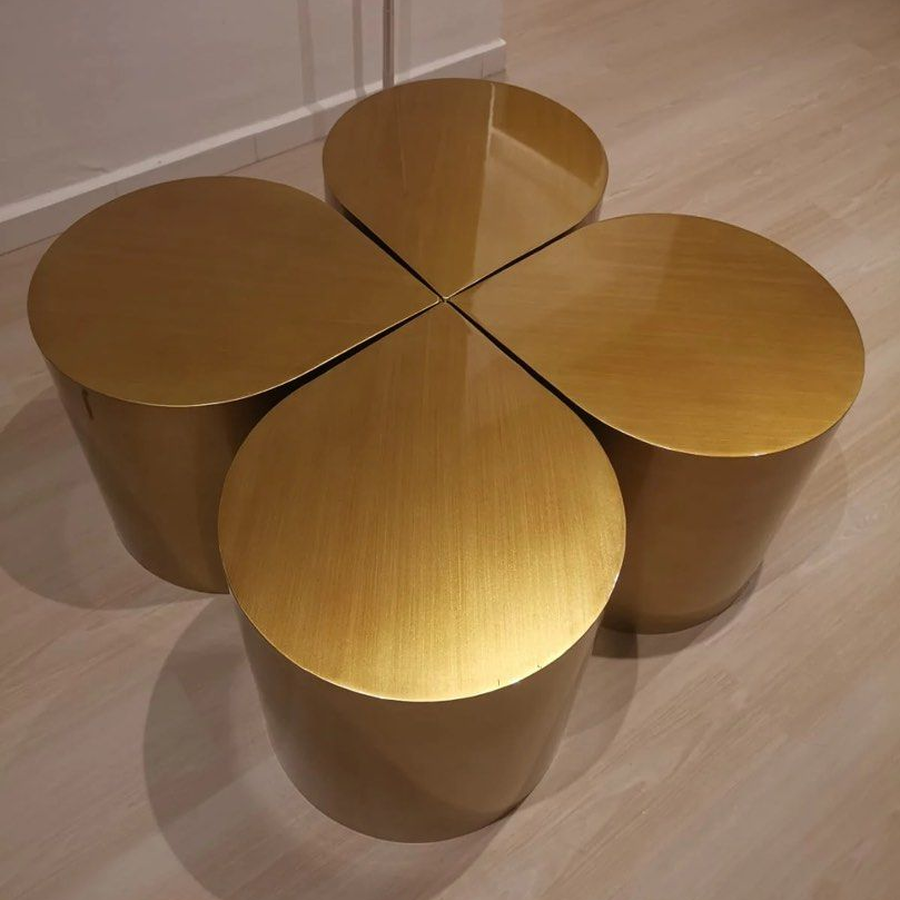 JESPER Gold Side Table