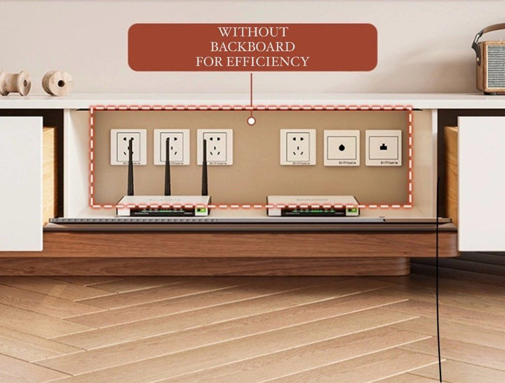 FUMIKO Japandi Extendable TV Console & Coffee Table