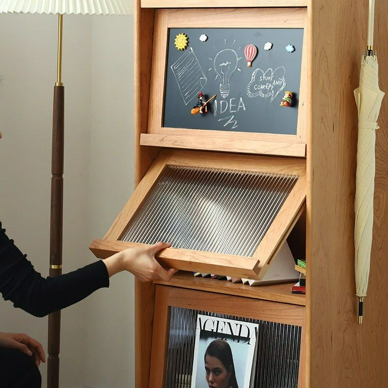 ELEGANTE Wood Bookcase & Cabinet