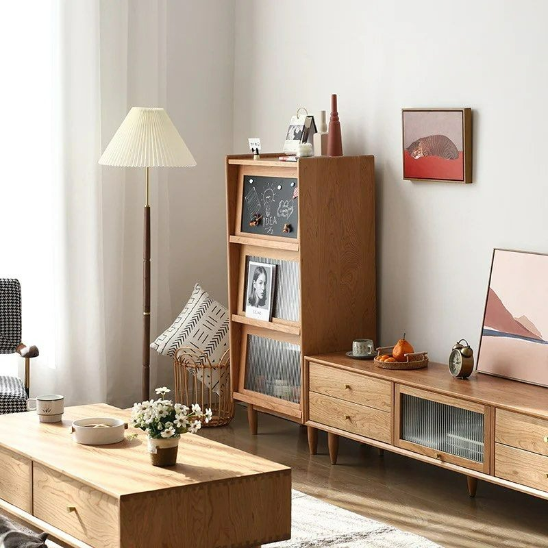 ELEGANTE Wood Bookcase & Cabinet