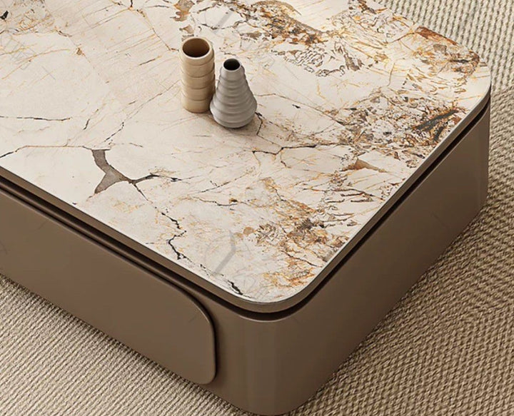 VORAK Modern Sintered Stone TV Console