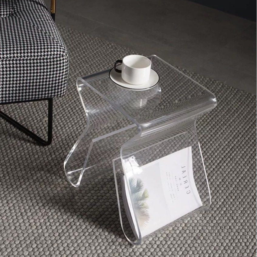 CORLEONE Modern Acrylic Side Table