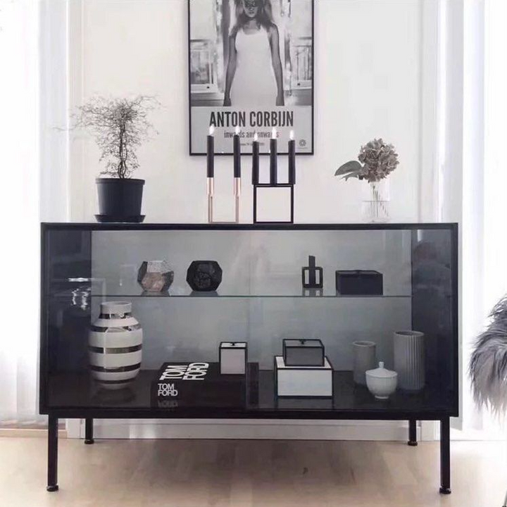 GABRIEL Modern Display Glass Sideboard