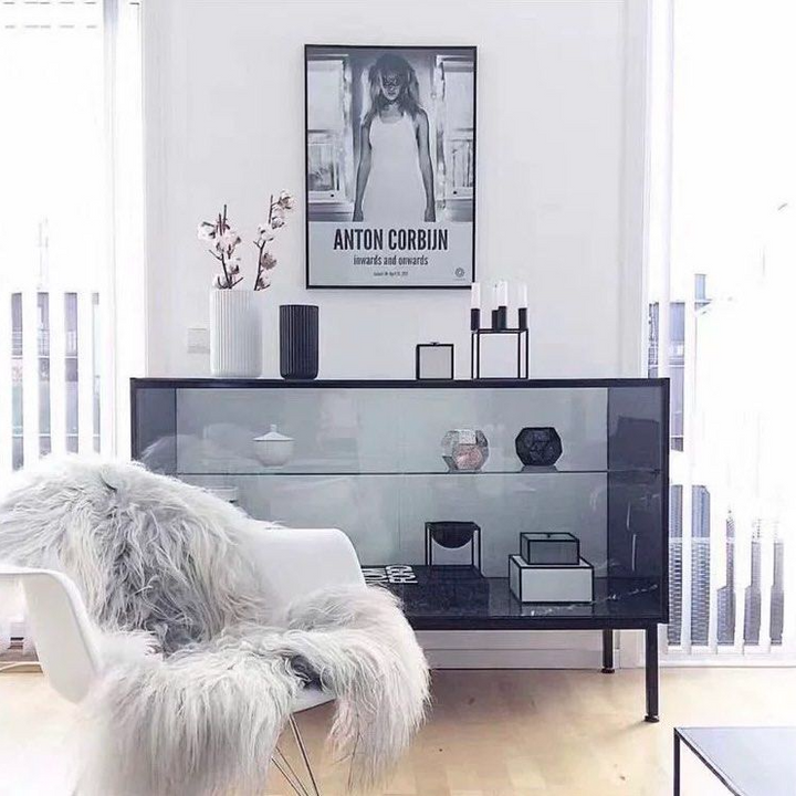 GABRIEL Modern Display Glass Sideboard