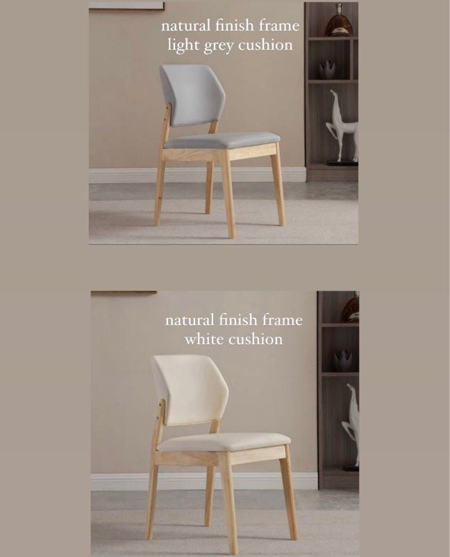 KINNEY Modern Leather Dining Chair