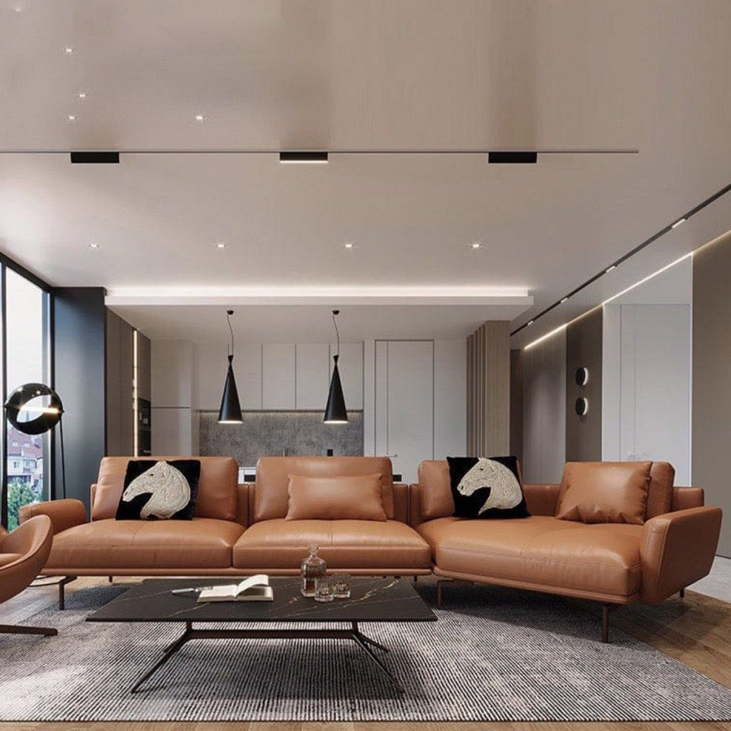 ORACINA Modern Angular Sectional Sofa