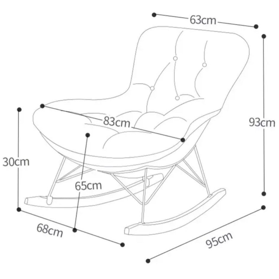 ANSELMA Rocking Chair
