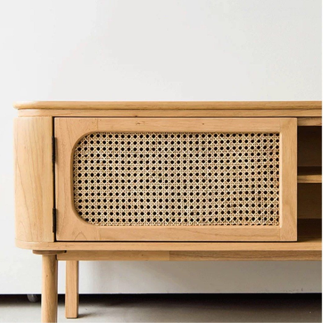 GARAN Rustic Solid Wood TV Console