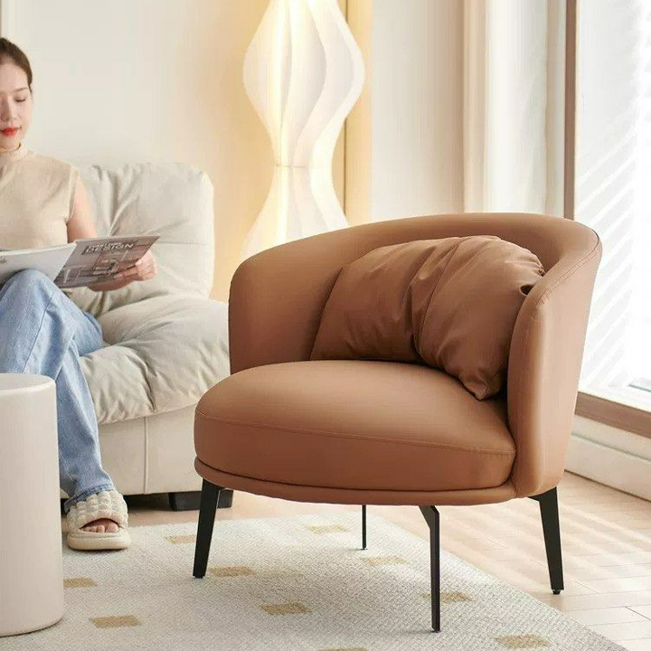 MASON Modern Leather Lounge Chair