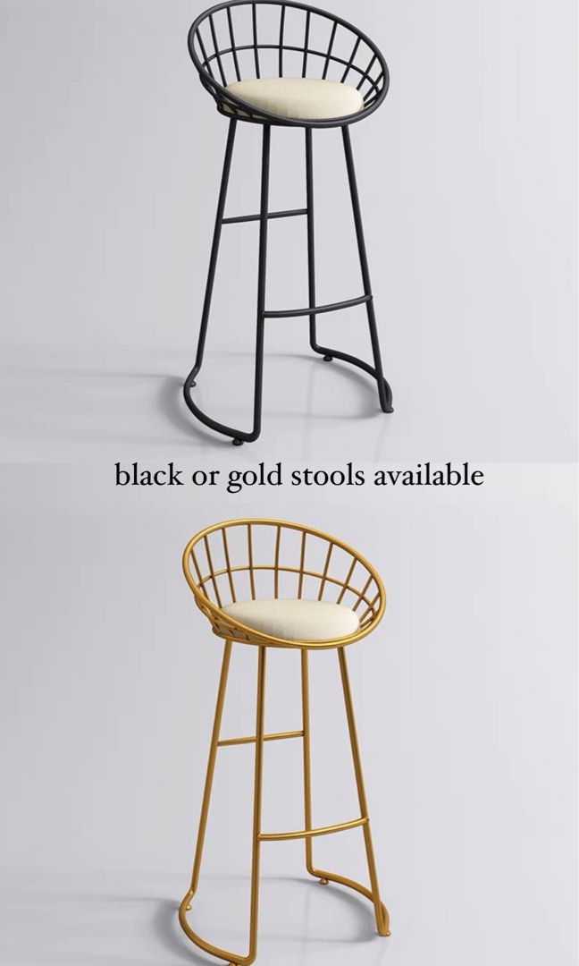 BEVA Modern Slate Bar Table & Stool