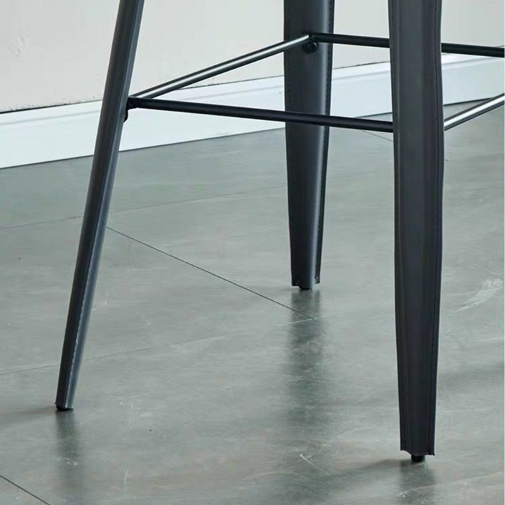 KILS Modern Leather Bar Stool