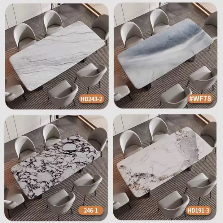 HUGHES Modern Marble Dining Table
