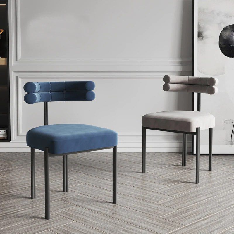 KEET Velvet Upholstered Chair (Set of 2)