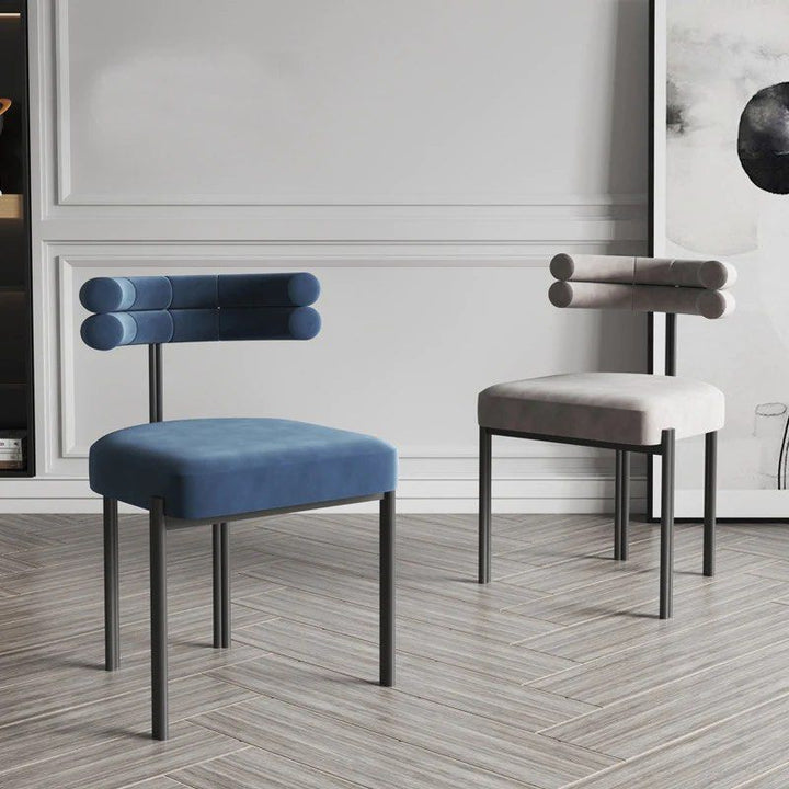 KEET Velvet Upholstered Chair (Set of 2)