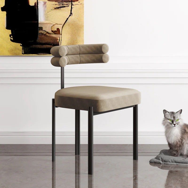 KEET Velvet Upholstered Chair (Set of 2)