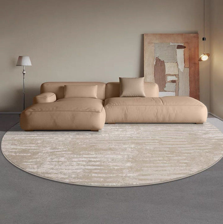 SCHRADER Modern Round Rug