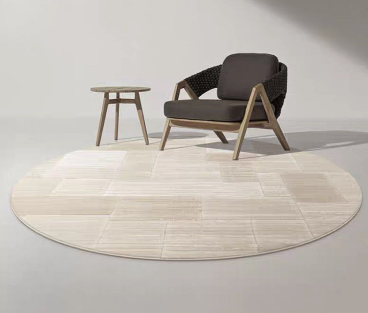 SCHRADER Modern Round Rug