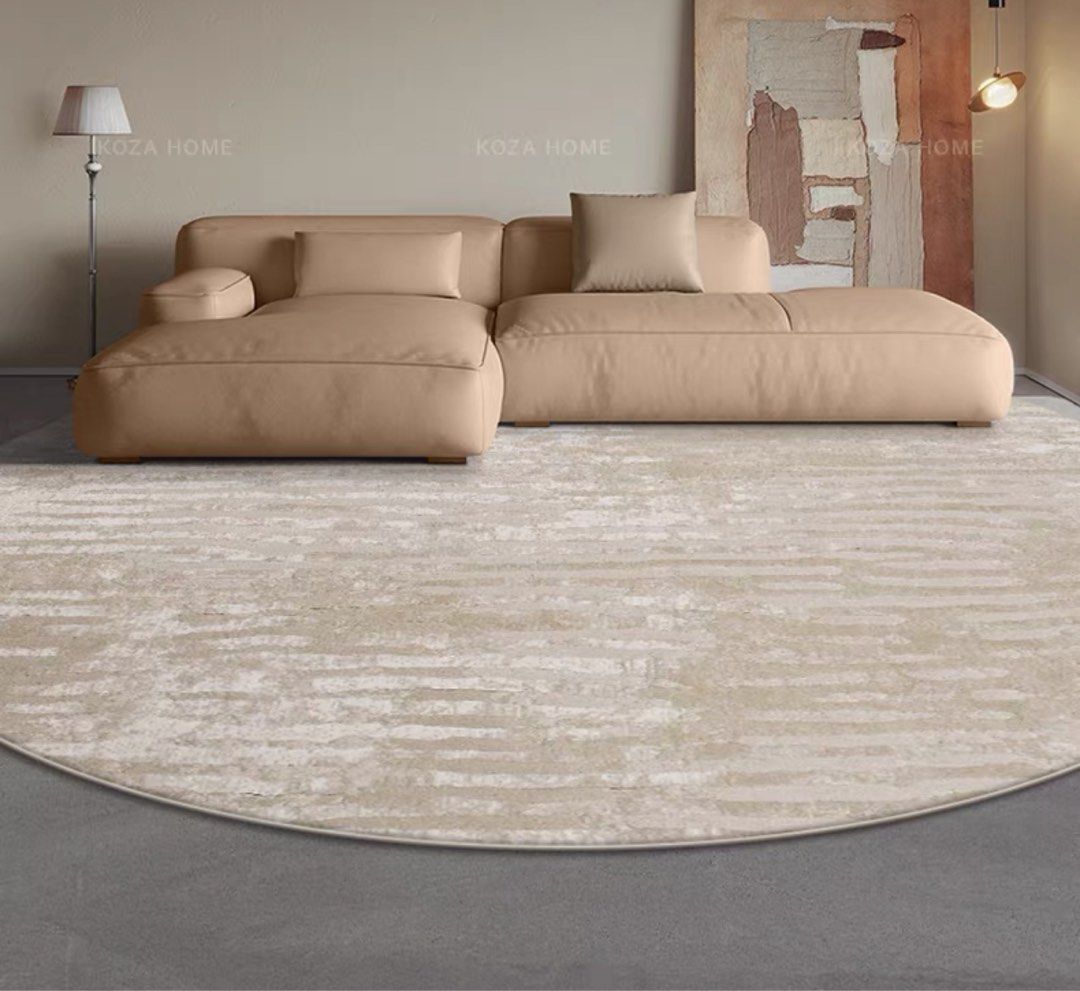 SCHRADER Modern Round Rug
