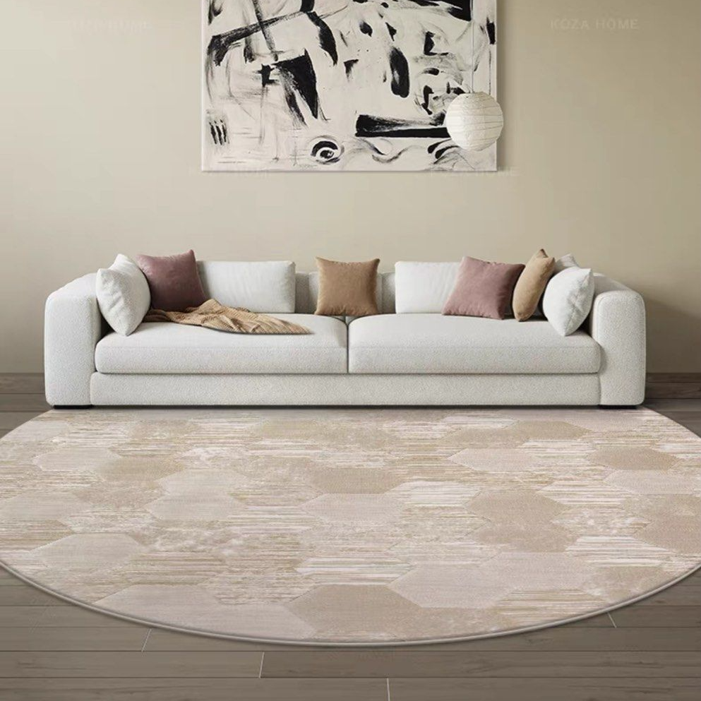 SCHRADER Modern Round Rug