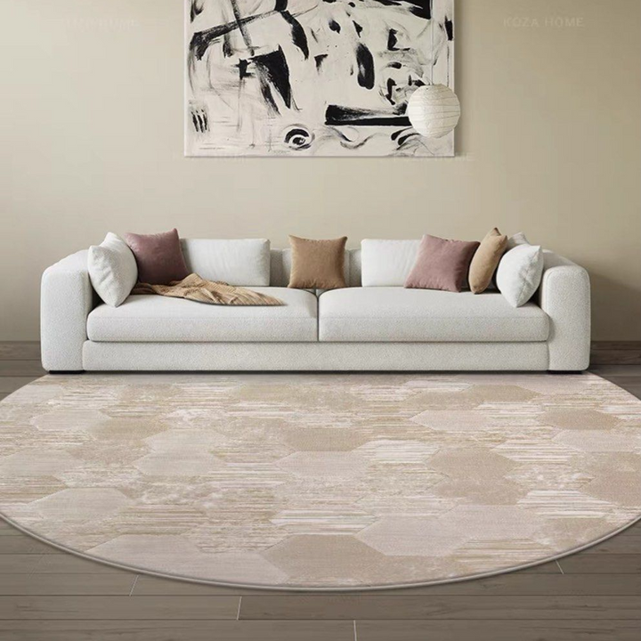 SCHRADER Modern Round Rug
