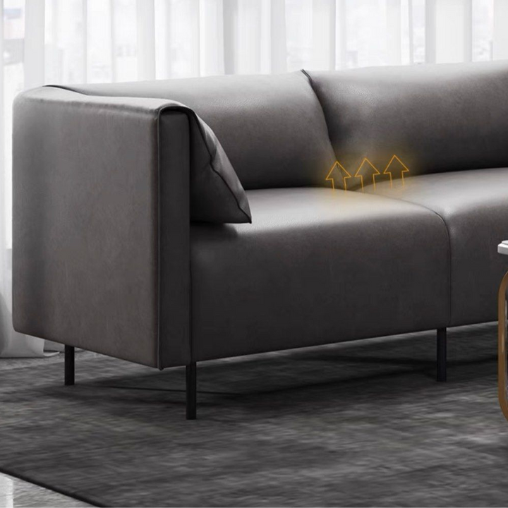 LIRAEN Modern Leathaire Sofa