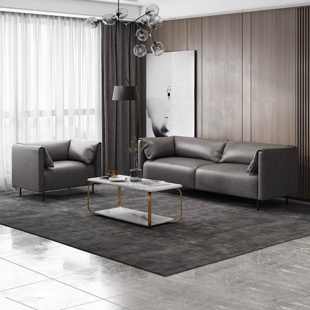 LIRAEN Modern Leathaire Sofa