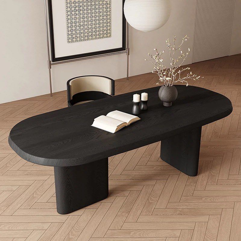 MAELIN Modern Solid Wood Dining Table