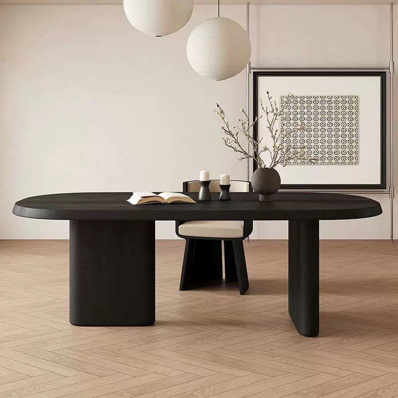 MAELIN Modern Solid Wood Dining Table