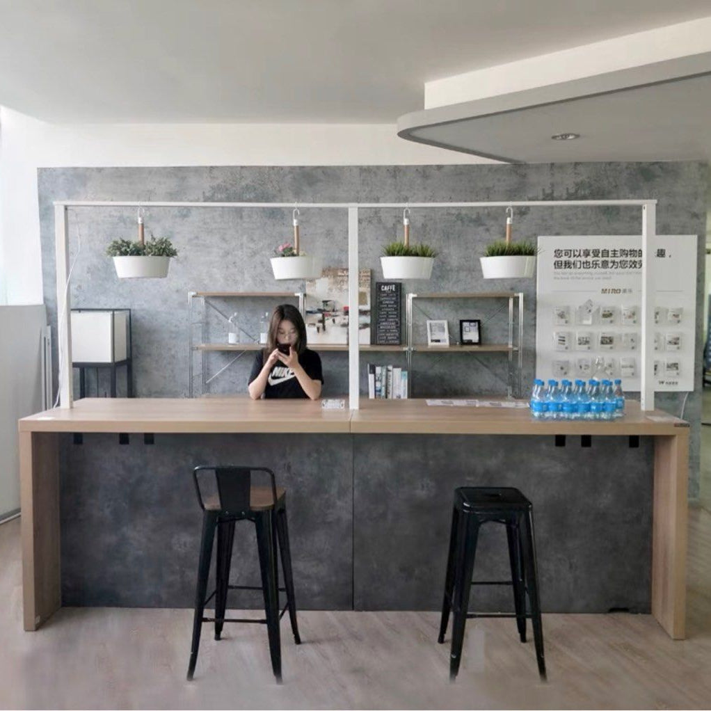 MAELS Industrial Kitchen Island