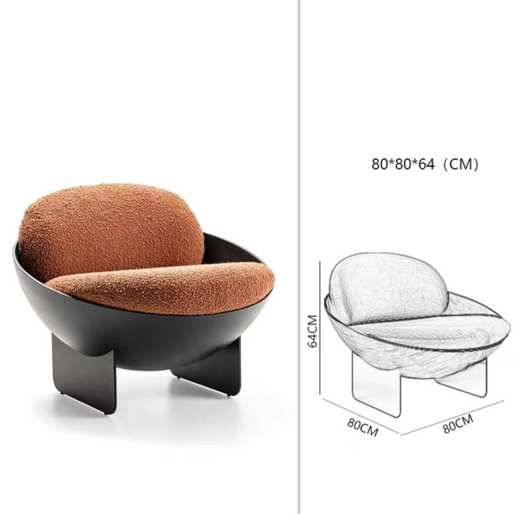 ROSE Modern Lounge Chair