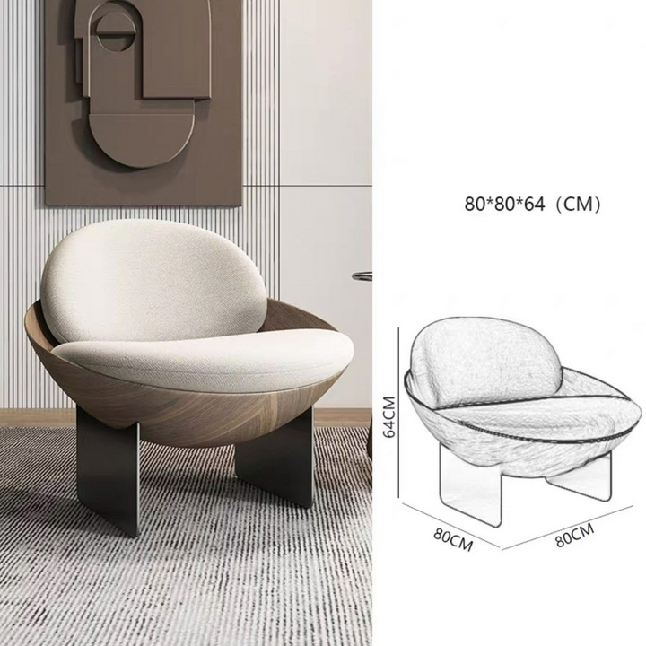 ROSE Modern Lounge Chair