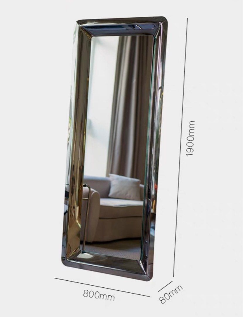 MAITON Modern Stainless Steel Mirror