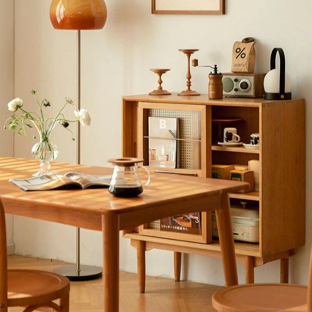 BELTIC Solid Wood Sideboard
