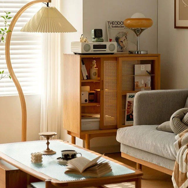 BELTIC Solid Wood Sideboard