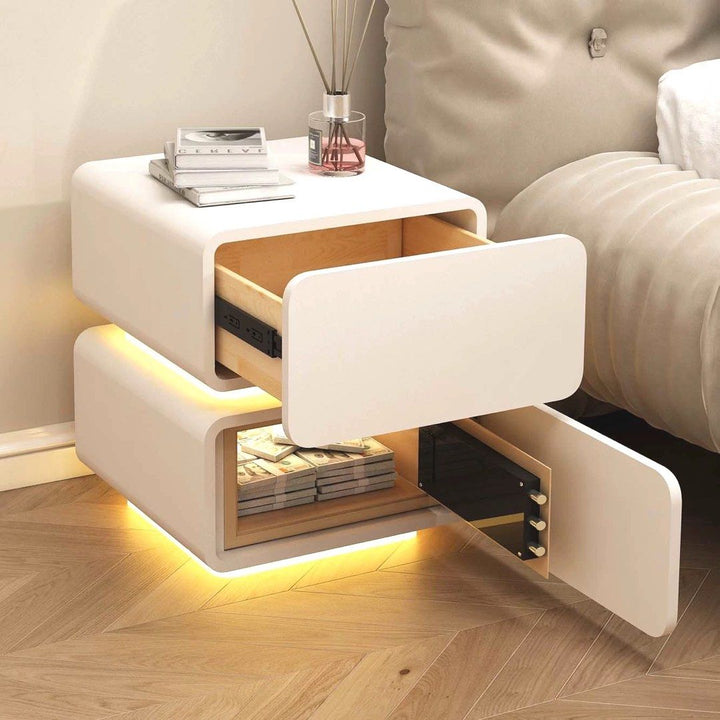 MALONA Modern Floating Bedside Table