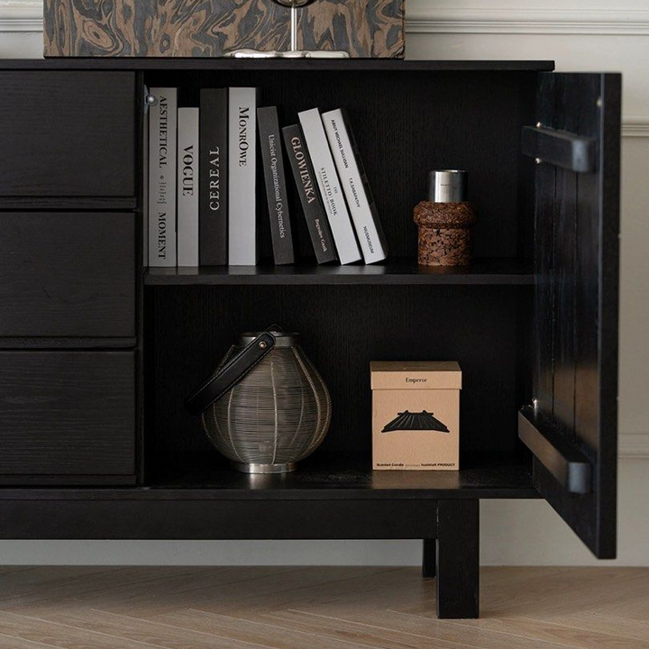 YEDEN Modern Solid Wood Sideboard