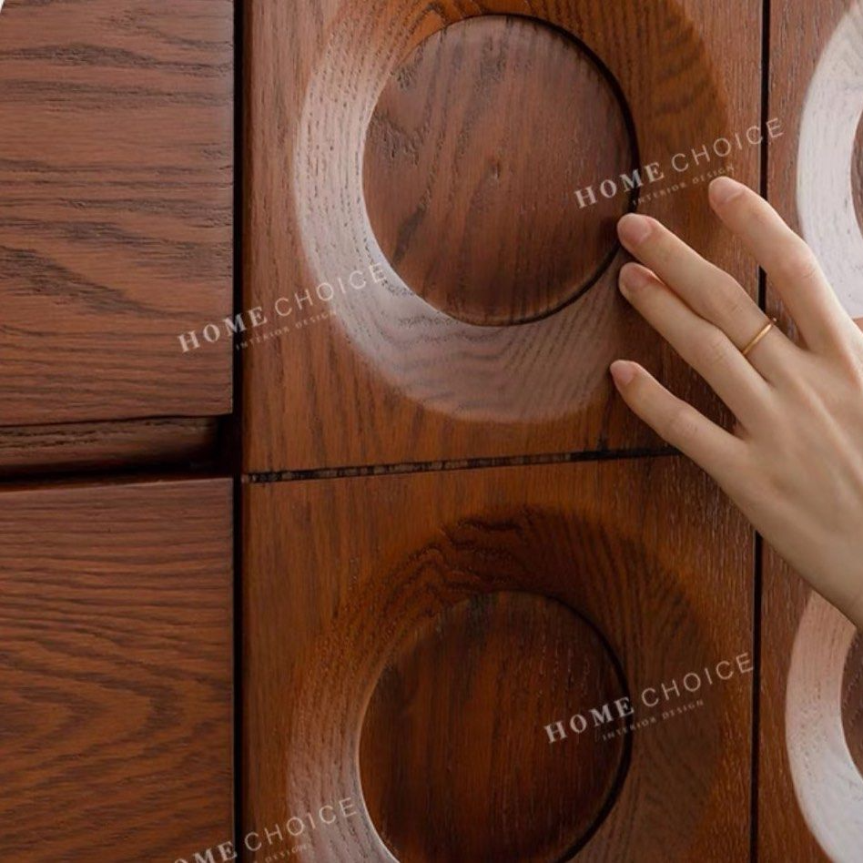 YEDEN Modern Solid Wood Sideboard